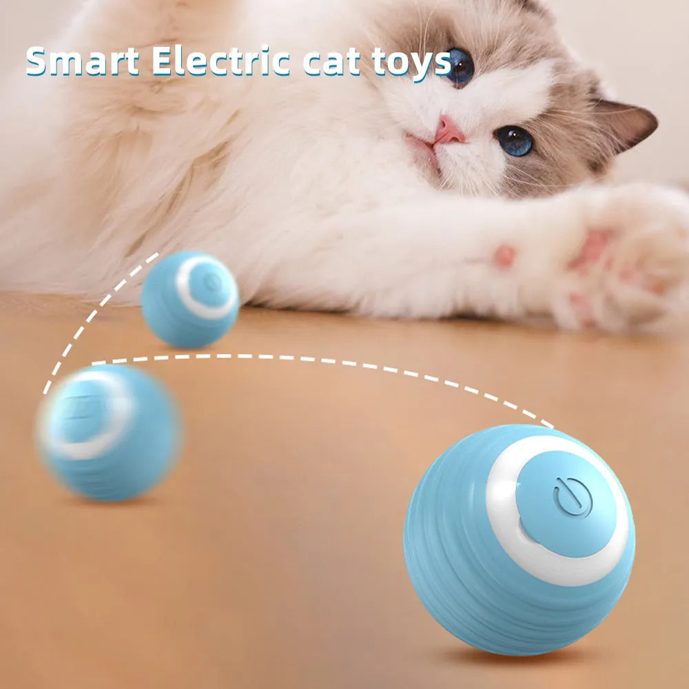 Interactive Ball Smart Cat Dog Toys Electronic