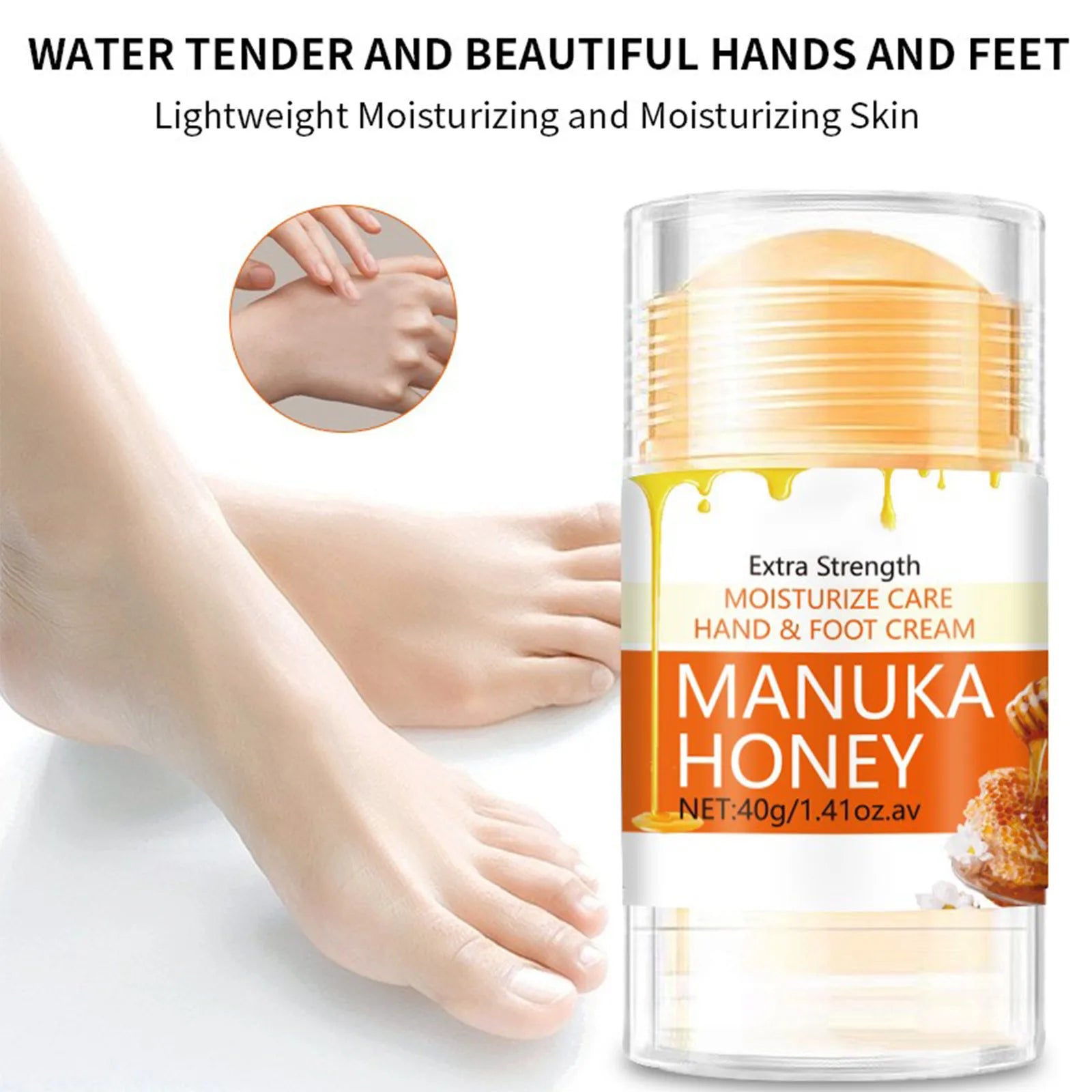 40g Rozino Honey Anti Cracking Cream For Repairing Dry Cracked Hands Chapped Heels Moisturizing Hand Foot Care Cream Foot Cream